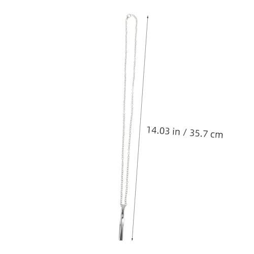 Healvian Hip Hop Halskette Herren Damen Chunky Kette mit Zinklegierung Anhänger Sechszackiger Stern Cool Punk Schmuck für Alltag Party Performance von Healvian