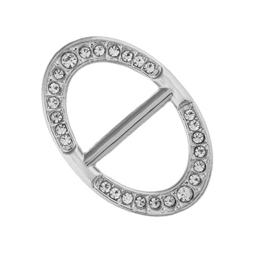 Healvian Hochwertiger Schalring Legierung Schnalle für Schals und Tücher als zu Weihnachten oder Valentinstag Silber Healvian Hochwertiger Schalring Legierung Schnalle für Schals und Tücher als zu Weihnachten oder Valentinstag Silber von Healvian