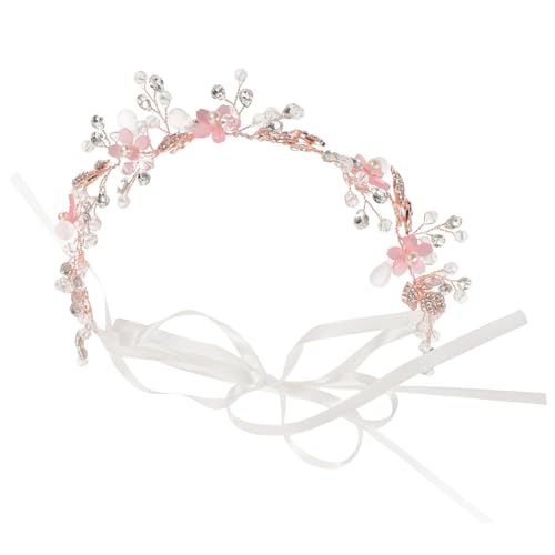 Healvian Hochwertiges Braut-haarreif mit Kristallblumen und Perlen Leichtes Langlebiges Hochzeits-accessoire für Blumenmädchen Brautjungfern und Geburtstagsfeiern Vielseitiger Eleganter Healvian Hochwertiges Braut-haarreif mit Kristallblumen und Perlen Leichtes Langlebiges Hochzeits-accessoire für Blumenmädchen Brautjungfern und Geburtstagsfeiern Vielseitiger Eleganter von Healvian