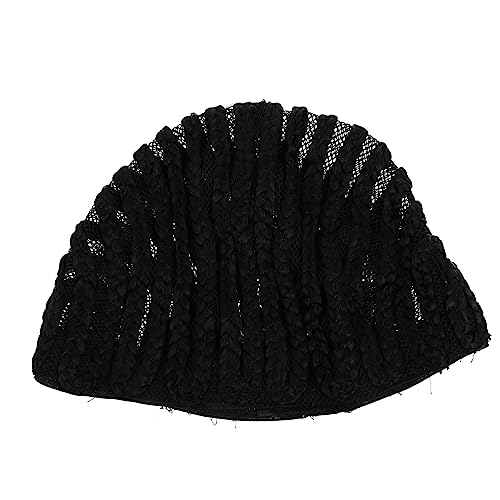Healvian Hochwertiges Haarnetz Liner Rutschfeste Crotchet Wig Cap Atmungsaktive Perückenkappe Stabiler für Geflochtene Zöpfe für Damen mit Perücken Xl von Healvian