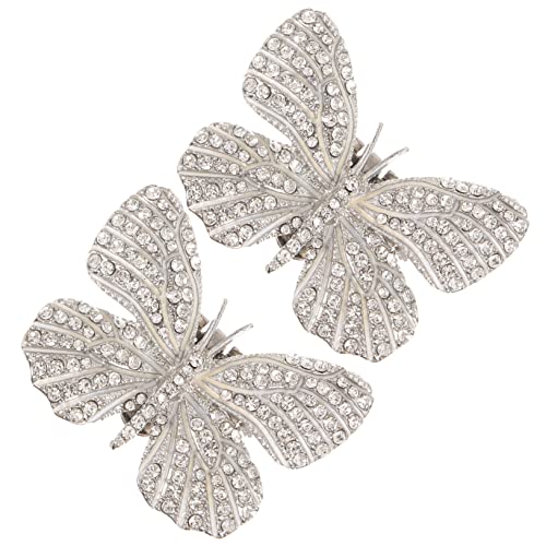 Healvian Hochzeits Schuhclips für Damen Abnehmbare Schuhdekorationen mit Strass Farbige Butterfly Clips für Pumps Sandalen und für Hochzeiten und Festliche Anlässe Healvian Hochzeits Schuhclips für Damen Abnehmbare Schuhdekorationen mit Strass Farbige Butterfly Clips für Pumps Sandalen und für Hochzeiten und Festliche Anlässe von Healvian