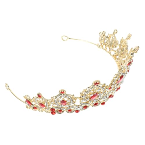 Healvian Hochzeitskrone Braut Diadem Stirnband Eleganter Kopfschmuck für Brautjungfern Festliche Tiara für Hochzeit Geburtstag Party und Besondere Anlässe Einfach zu Tragen Edles Design von Healvian