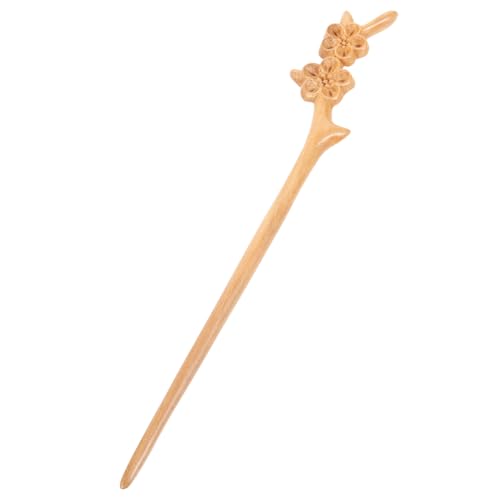 Healvian Holz Haarstäbchen für Langes Haar Chinesisches Retro Haarschmuck Stäbchen Leichtes Langlebiges Haarstab zum Stylen von Dutts und Chignons Vielseitig und Elegant für Frauen von Healvian