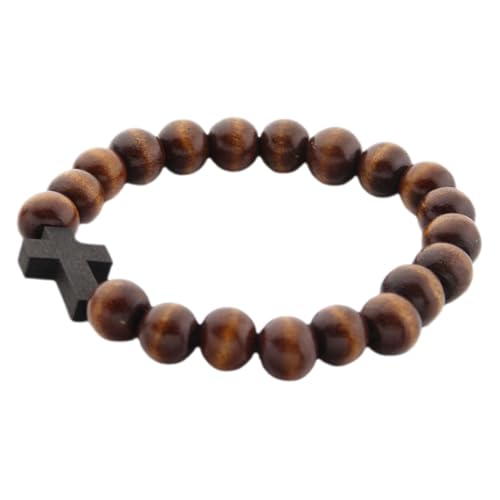 Healvian Holzperlenarmband kreuzen Gebetsarmband Kleine Gebetsperlen Armband Armband-Anhänger Religionsarmbänder Gebetsarmbänder evangelische gebetskette Armbänder Perlen hölzern Healvian Holzperlenarmband kreuzen Gebetsarmband Kleine Gebetsperlen Armband Armband-Anhänger Religionsarmbänder Gebetsarmbänder evangelische gebetskette Armbänder Perlen hölzern von Healvian
