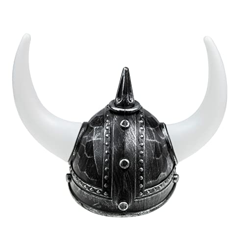 Healvian Hornhut -Ornament Wikingerhelm erwachsene Kostüm Hörner Krieger Hörnerhut -Helmmütze -Hornhelm Ochsenhornhelm Hörner Kostüm Plastik Healvian Hornhut -Ornament Wikingerhelm erwachsene Kostüm Hörner Krieger Hörnerhut -Helmmütze -Hornhelm Ochsenhornhelm Hörner Kostüm Plastik von Healvian