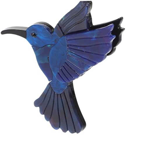Healvian Hummingbird Brosche Damen Tiermotiv Anstecknadel Bunte Karikatur Mode Schmuck Für Jacken Taschen Hüte Kreatives Design Für Frauen Mädchen von Healvian
