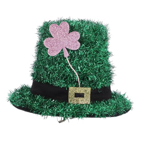 Healvian Mini Hut Haarspange Für Patrick's Day Stilvolle Kopfbedeckung Für Festliche Anlässe Accessoire Für Damen Und Mädchen von Healvian