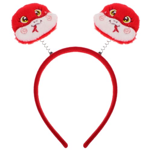 Healvian Jahr der Schlange-Stirnband Spielzeugschlange Schlangen-Halloween-Kostüm Schlangenhaar-Accessoires Schneemann-Hut-Stirnband Partygeschenke für Schlangen Stoff Healvian Jahr der Schlange-Stirnband Spielzeugschlange Schlangen-Halloween-Kostüm Schlangenhaar-Accessoires Schneemann-Hut-Stirnband Partygeschenke für Schlangen Stoff von Healvian