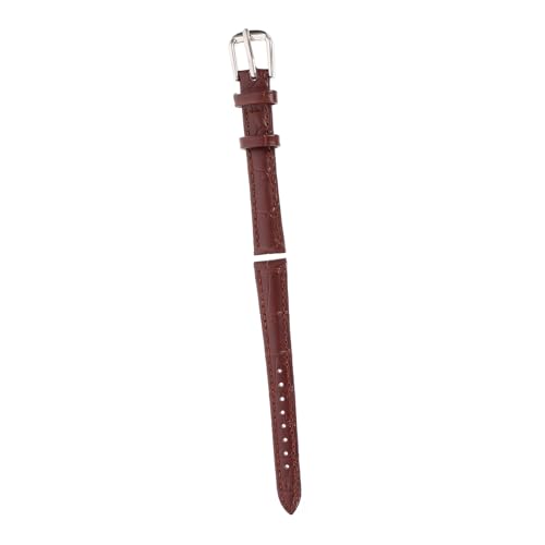 Healvian Kalbleder Uhrenarmband Braun Klassisch Langlebig Ersatzarmband mit Schnellverschluss Bequem für Damen Herren Business und Freizeit von Healvian