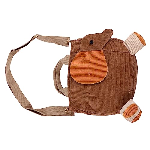 Healvian Kariertes Umhängetasche Cord Crossbody Handtasche für Praktischer Tote Bag in Khaki für Partys Einkäufe Ausflüge Vielseitig Einsetzbar von Healvian