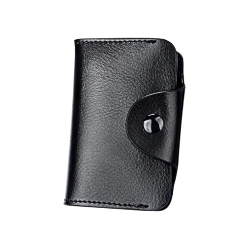 Healvian Orgeltasche Geldbörse für Damen Funktionelle Brieftasche mit Kartenfächern Langlebiges Material Handtasche für Jeden Anlass Schwarz von Healvian