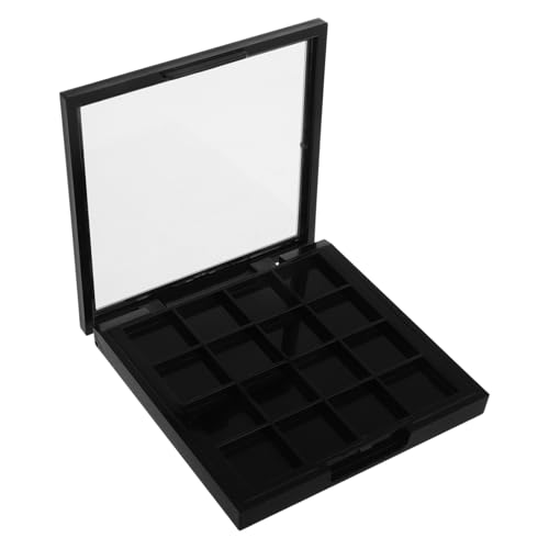 Healvian Leere Lidschattenpalette Mit Fächern Multifunktionale Nachfüllbare Kosmetikablage Für Lippenstift Und Lidschatten Für Und Kreative Looks von Healvian