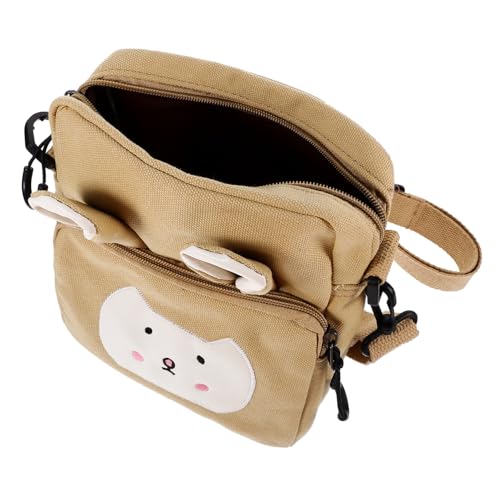 Healvian Kindermode Karikatur Umhängetasche Verstellbar Lustige Geldbörse für Crossbody Design Zufällige Farben für Kindergeburtstag Zufällige Farbe von Healvian