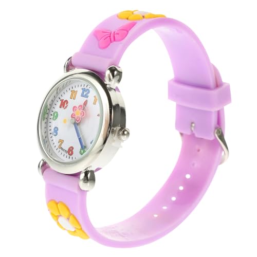 Healvian Kinderuhr Mädchen Blumenmuster Silikon Armbanduhr Verstellbar Cartoon Design Bunte Farben Komfortable Kinderarmbanduhr für Mädchen Healvian Kinderuhr Mädchen Blumenmuster Silikon Armbanduhr Verstellbar Cartoon Design Bunte Farben Komfortable Kinderarmbanduhr für Mädchen von Healvian