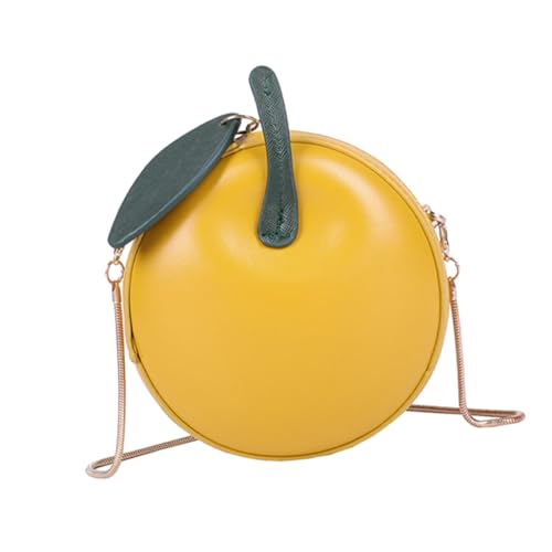 Healvian Kleine Apfelform Umhängetasche für Damen Kette Multifunktionale Tragetasche für Einkaufen Partys Robustes Material Design Healvian Kleine Apfelform Umhängetasche für Damen Kette Multifunktionale Tragetasche für Einkaufen Partys Robustes Material Design von Healvian