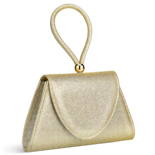 Healvian Kleine Clutch Handtasche mit Magnetverschluss Großer Kapazität und Bequemem Griff Alltagstaugliche Damen Abendtasche für Hochzeit Party und Formelle Anlässe von Healvian