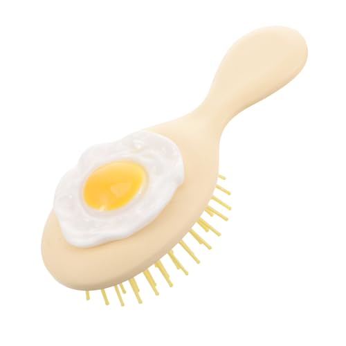 Healvian Kleine Tragbare Haarbürste mit Luftkissen Massagefunktion Kompakt und Leicht Abs Material als Reisebürste für Frauen Ergonomisch Geformt für Komfortables Styling Unterwegs von Healvian