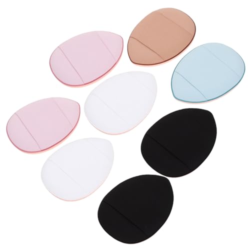 Healvian 12stücke Mini Make-up Schwämme Für Lose Puder Kleine Puderquasten Als Make-up-tools Für Frauen Und Mädchen Kosmetik-quasten Zum Auftragen Von Foundation Und Tropfenförmige von Healvian