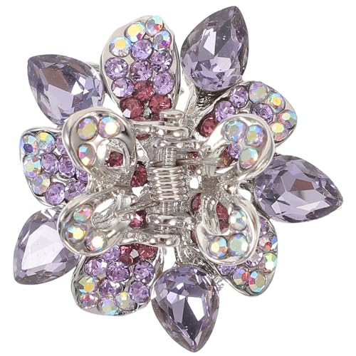 Healvian Kleiner Haarklammer mit Glitzer Dekorativer Haarclip für Damen für Fotoshootings Partys und Täglichen Gebrauch Hält Frisuren Sicher und von Healvian