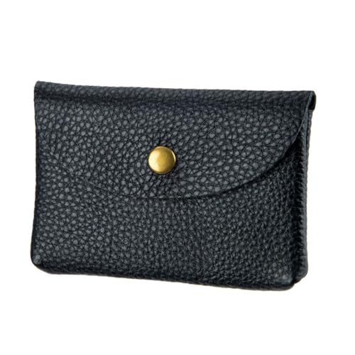 Healvian Kleines Kartenetui aus hochwertigem Material mit Münzfach Schlankes Portemonnaie für Damen und Herren Praktischer Kartenhalter für Kreditkarten Übersichtliche Aufbewahrung von Healvian