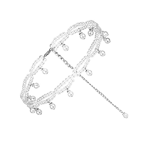 Healvian Körperkette Perlen für Damen Einstellbare Taillenkette für Jeanskleider Modisches Accessoire für Anlässe Wie Hochzeiten Partys oder Formelle Events von Healvian
