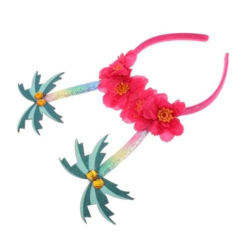 Healvian Palm Tree Haarband Für Und Stylisches Und Bequemes Accessoire Für Hawaiianische Partys Strandurlaube Und Tropische Events Verstellbar Und von Healvian