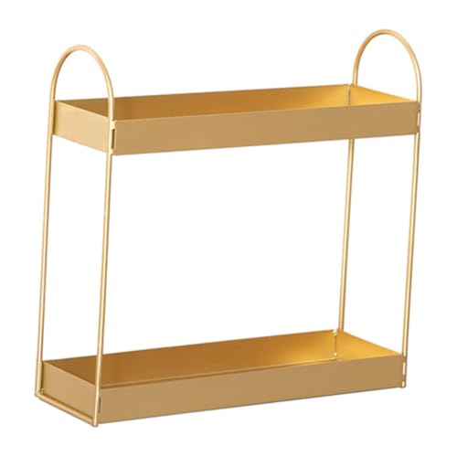 Healvian Kommodenregal Für Küche Und Home Storage Make-up Lagerung Rack Badezimmer Organizer Shelf Kosmetik-organizer Mit Mehrzweckfunktion Platzsparend Und Stabil Für Schminktisch von Healvian