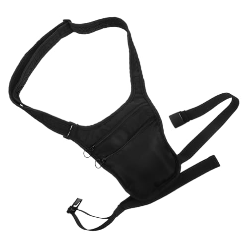 Healvian Reise Hüfttasche Für Männer Und Frauen Wasserdichter Verstellbarer Geldgürtel Und Passhalter Für Dokumente Für Internationale Reisen Schwarz von Healvian