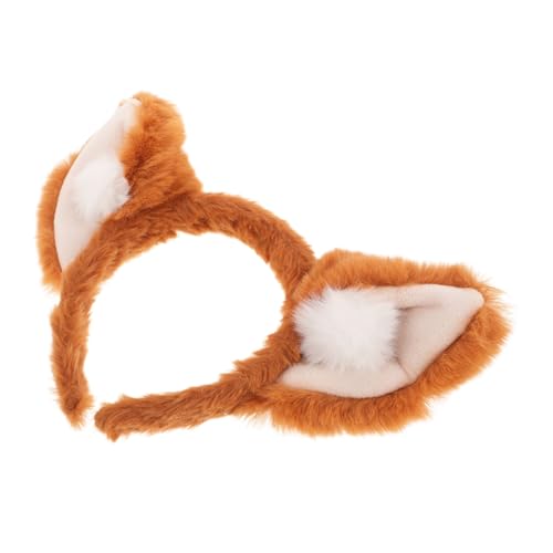Healvian Ears Haarreif Für Mädchen Plüsch Tierohren Stirnband Für Cosplay Partys Und Besondere Anlässe Mit Süßem Design Und Bequemer Passform von Healvian