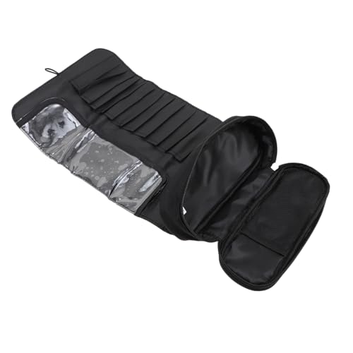 Healvian Kosmetikpinseltasche Tragbar Make-up Pinsel Mit Tasche Pinsel-Organizer Beauty Brush Bag Reise-Make-up-Tasche von Healvian