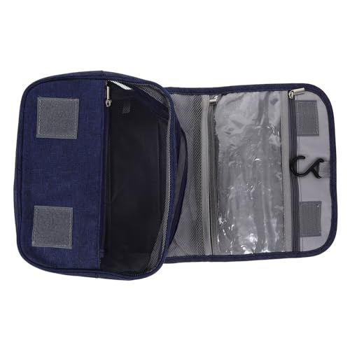 Healvian Kosmetiktasche Für Damen Reisetasche Aus Faltbare Make-up-Tasche Mit Reißverschluss Vielseitig Einsetzbar Zum Aufhängen Transportieren Von Persönlichen Kleinigkeiten von Healvian