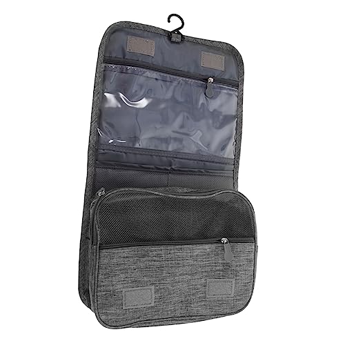 Healvian Kosmetiktasche Großkapazität Faltbarer Toilettenwaschbeutel Für Damen Und Tragbar Mit Fächern Für Reisen Und Aufbewahrung Von Kosmetikartikeln von Healvian