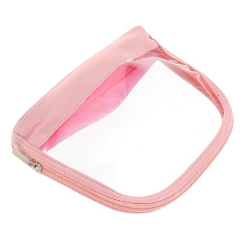 Healvian Kosmetiktasche Klarsichtbeutel Toilettenbeutel Auto Schminktasche Kleiner durchsichtiger Kulturbeutel Klare Make-up-Organizer-Tasche Schminktasche klein PVC Rosa Healvian Kosmetiktasche Klarsichtbeutel Toilettenbeutel Auto Schminktasche Kleiner durchsichtiger Kulturbeutel Klare Make-up-Organizer-Tasche Schminktasche klein PVC Rosa von Healvian