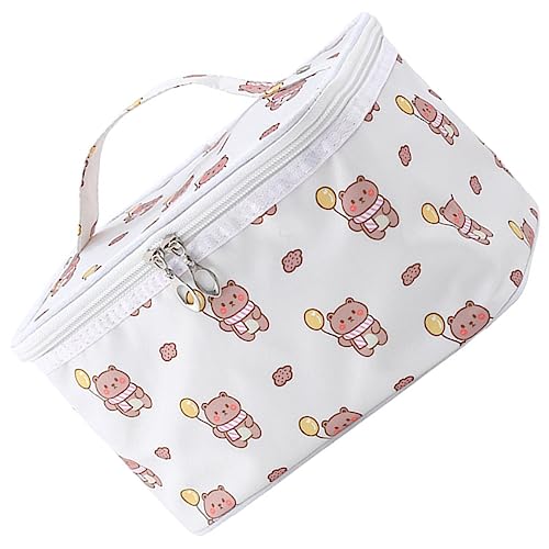 Healvian Kosmetiktasche Mit Reißverschluss Große Kapazität Für Reisen Make-up-Tasche Organizer Für Zuhause Reisen Urlaub Geschäftsreisen Fitnessstudio Camping Bad Und von Healvian