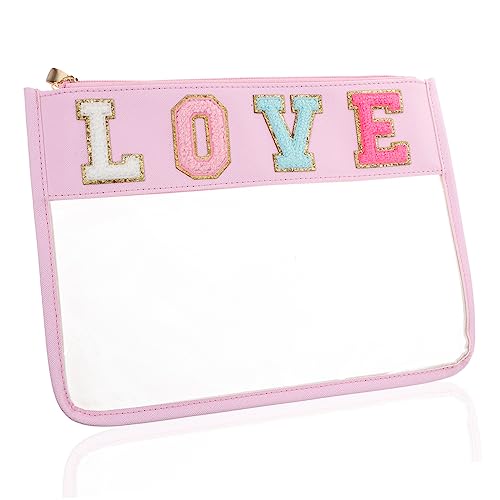Healvian Kosmetiktasche aus Wasserdichtem Multifunktionaler Organizer für Reisen Snacks und Make Up Transparent Love für Täglichen Gebrauch Healvian Kosmetiktasche aus Wasserdichtem Multifunktionaler Organizer für Reisen Snacks und Make Up Transparent Love für Täglichen Gebrauch von Healvian