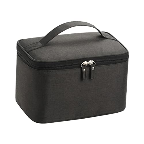 Healvian Kosmetiktasche wasserdichte Make Up für Organizer für Toilettenartikel und Kosmetik im Freien Schwarz mit Modischem Design für Reisen Healvian Kosmetiktasche wasserdichte Make Up für Organizer für Toilettenartikel und Kosmetik im Freien Schwarz mit Modischem Design für Reisen von Healvian