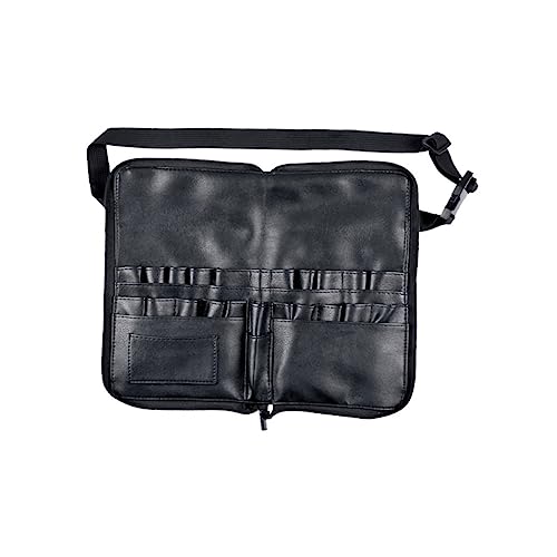 Healvian Professioneller Pu Make up Pinselbeutel Für Damen Multifunktionale Kosmetiktasche Tragbare Reise Hüfttasche Mit 4 Fächern Für Kosmetik Und Persönliche Gegenstände Robustes von Healvian