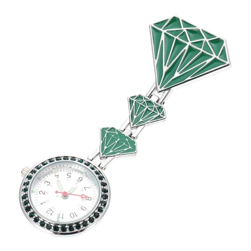 Healvian Krankenschwester Taschenuhr mit Clip Grüne Ansteckuhr für Pflegekräfte Leichte Praktische Fob Uhr mit Leuchtfunktion für Ärzte Medizinisches Personal Vielseitig Einsetzbar Healvian Krankenschwester Taschenuhr mit Clip Grüne Ansteckuhr für Pflegekräfte Leichte Praktische Fob Uhr mit Leuchtfunktion für Ärzte Medizinisches Personal Vielseitig Einsetzbar von Healvian