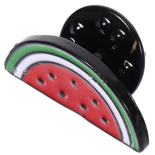 Healvian Kreative Modische Wassermelonen Brosche aus Langlebiger Legierung Kleine Damen Anstecknadel Leichte Schmuck Dekoration für Kleid Schal und Tasche für Mädchen und Frauen von Healvian