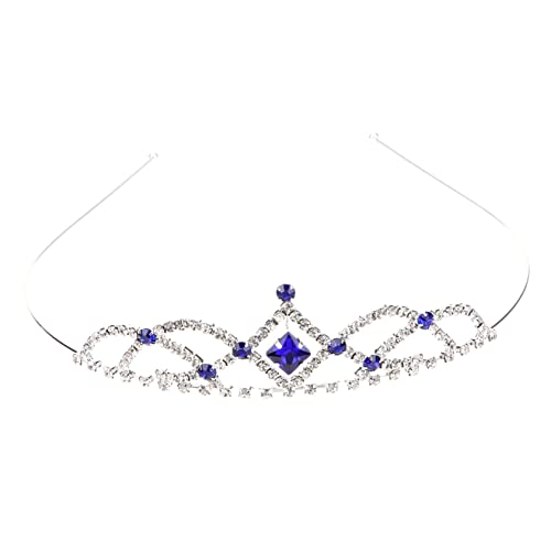 Healvian Krone Stirnband Kopfbedeckungen Für Damen Frauen Strass-tiara Kronen Hochzeit Brautkrone Krone Für Mädchen Coronas Para Novias Braut-tiara Hochzeitskrone Kinderkrone Strasssteine von Healvian