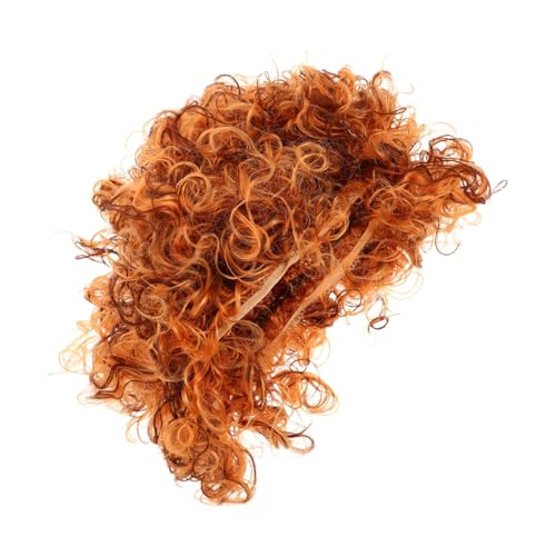 Healvian Kurze Afro Locken Perücke Damen Natürliche Synthetische Kleine Locken Atmungsaktive Leichte Kopfbedeckung für Alltag Party Bühne Verstellbar Komfortabel von Healvian