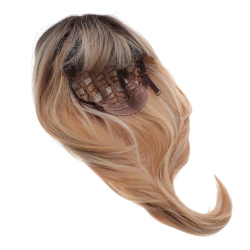 Healvian Kurze Damen Bob Perücke Synthetisch Gerade Haarteil Modische Front Wig für Schwarze Frauen Vielseitig für Cosplay Partys und Alltag Bequem und Stylisch von Healvian