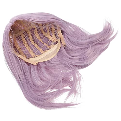 Healvian Kurze Gerade Perücke Für Damen Stylische Welle Cosplay-geeignet Alltagstaugliche Kunsthaarperücke Leicht Und Atmungsaktiv Für Partys Und Veranstaltungen von Healvian