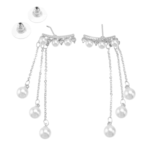 Healvian Lange Modische Quasten ohrringe für Damen Kreative Retro hängende Ohrhänger mit Silbernadeln Allergikerfreundlich Vielseitig Kombinierbar für Alltag und Besondere Anlässe von Healvian