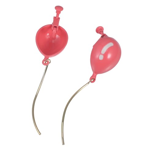 Healvian Lange Niedliche Dangle Ohrringe Ballon Design für Damen Leichte Ohrhänger Komfortabel und Vielseitig für Alltag Party und Besondere Anlässe von Healvian