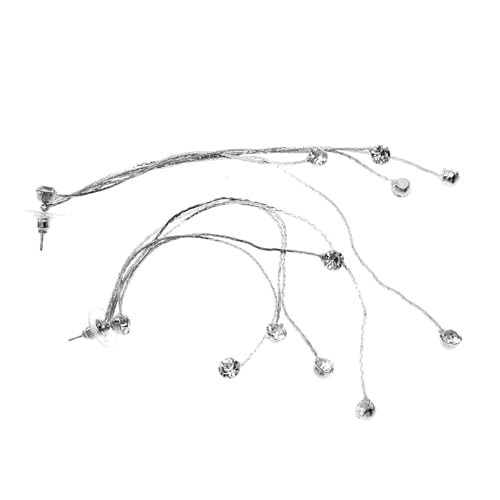 Healvian Lange Tassel Ohrringe mit Funkelnden Strasssteinen Modische Ohrhänger für Damen Vielseitig Tragbar zu Büro Party und Festlichen Anlässen Leichter und Bequemer Schmuck Healvian Lange Tassel Ohrringe mit Funkelnden Strasssteinen Modische Ohrhänger für Damen Vielseitig Tragbar zu Büro Party und Festlichen Anlässen Leichter und Bequemer Schmuck von Healvian