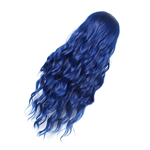 Healvian Langhaarige Perücke Blau Halloween Cosplay Haarteil Mit Natürlichem Look Für Damen Für Partys Und Kostüme Verleiht Ihrem Outfit Einen Charmanten Healvian Langhaarige Perücke Blau Halloween Cosplay Haarteil Mit Natürlichem Look Für Damen Für Partys Und Kostüme Verleiht Ihrem Outfit Einen Charmanten von Healvian