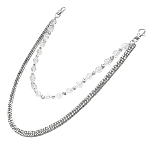 Healvian Layer Hose Kette mit Punk Jeans Kette für Damen Herren Hosenkette für Jeans Taschen Geldbörsen Schlüsselanhänger Einzigartiges Accessoire für Hip Hop Style Healvian Layer Hose Kette mit Punk Jeans Kette für Damen Herren Hosenkette für Jeans Taschen Geldbörsen Schlüsselanhänger Einzigartiges Accessoire für Hip Hop Style von Healvian