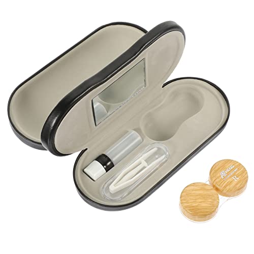 Healvian Doppelter Brillenetui Aus Pu- Tragbare Brillenbox Multifunktionale Aufbewahrung Für Sonnenbrillen Und Lesebrillen Design Für Reisen Und Alltag von Healvian