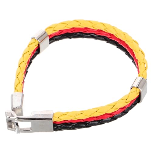 Healvian Lederarmband Nationalfeiertags Accessoires Flaggenarmband Patriotische Armbänder Herrenarmband Patriotischer Modeschmuck Armbänder Legierung Healvian Lederarmband Nationalfeiertags Accessoires Flaggenarmband Patriotische Armbänder Herrenarmband Patriotischer Modeschmuck Armbänder Legierung von Healvian